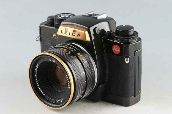 Leica R7 Lacquer 130th Anniversary Nihon Siber Hegner + Summicron-R 50mm F/2 Lens CLA By Kanto Camera #49983L1