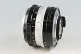 Nikon Nikkor-S Auto 58mm F/1.4 Pat Pend Lens #50187A6