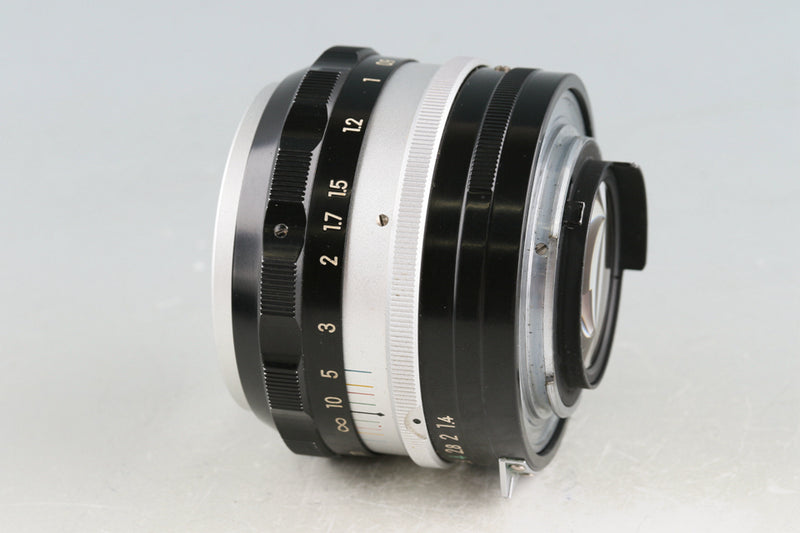 Nikon Nikkor-S Auto 58mm F/1.4 Pat Pend Lens #50187A6