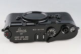 Leica Leitz M3 Repainted Black Repainted by Kanto Camera #50201T