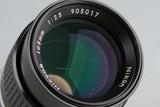 Nikon Nikkor 105mm F/2.5 Ais Lens #50231A4