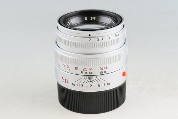 Leica Leitz Summicron-M 50mm F/2 Lens for Leica M With Box CLA By Kanto Camera #50472L1