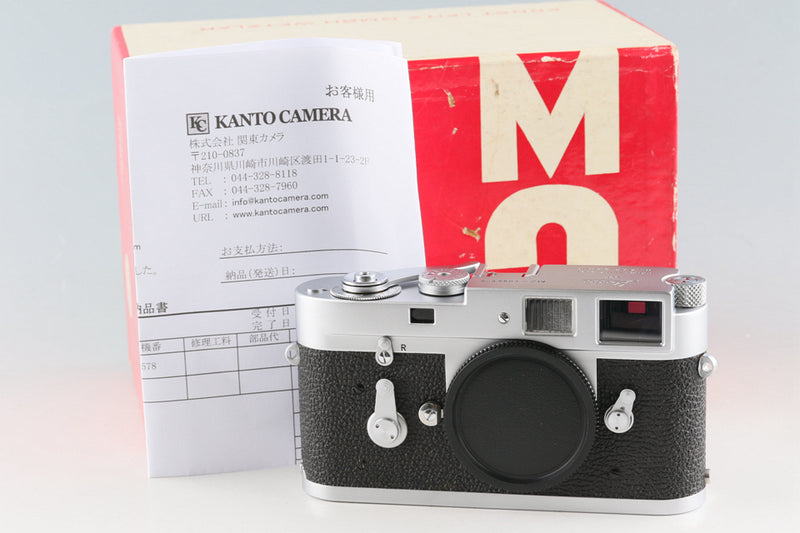 Leica Leitz M2 35mm Rangefinder Film Camera With Box CLA By Kanto Camera #50717L1