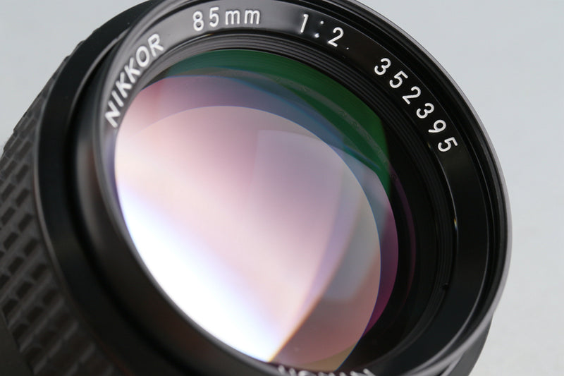 Nikon Nikkor 85mm F/2 Ais Lens #51485H13