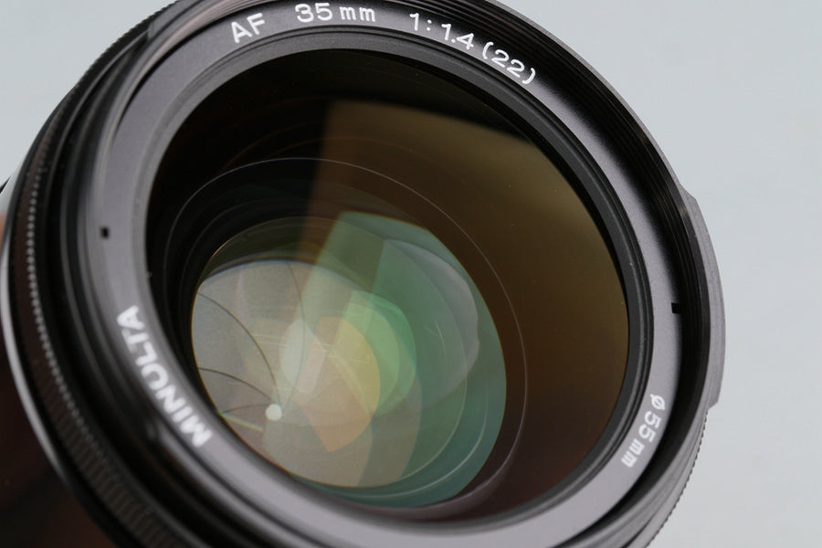 Minolta AF 35mm F/1.4 Lens for Minolta AF #51566F5 – IROHAS SHOP