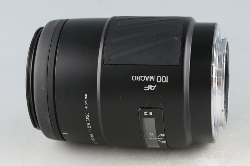 Minolta AF Macro 100mm Lens for Minolta AF #51640F5 – IROHAS