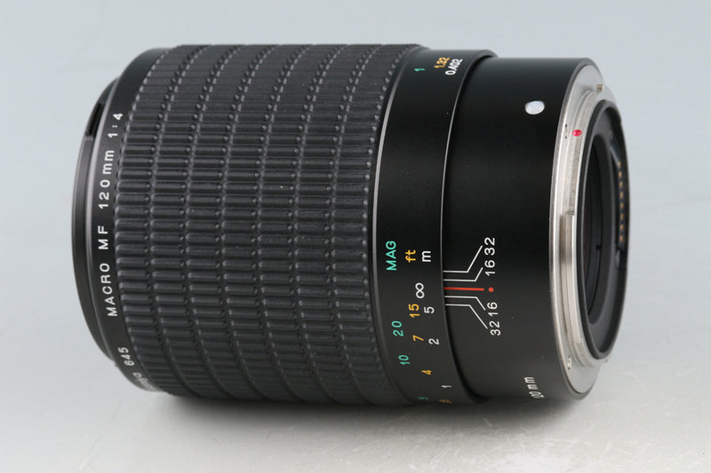 Mamiya 645 Macro MF 120mm F/4 Lens #51822F6 – IROHAS SHOP
