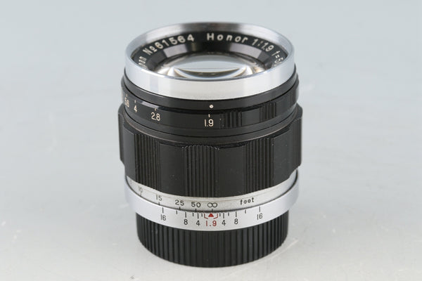 Zuiho Optical Honor 50mm F/1.9 Lens for Leica L39 #51851C2