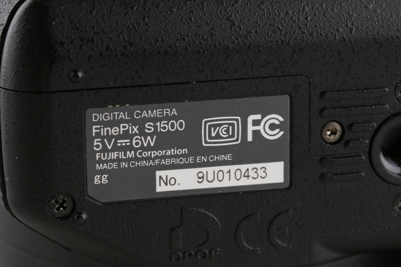 Fujifilm Finepix S1500 Digital Camera #51945I