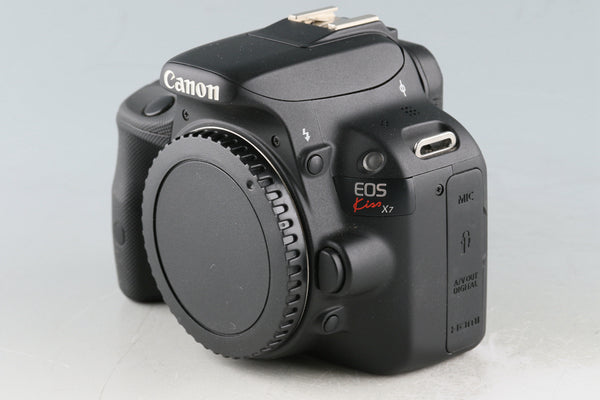 Canon EOS Kiss X7 + EF-S 18-55mm F/3.5-5.6 IS STM + EF-S 55-250mm F/4-5.6 IS II Lens With Box #51952L3