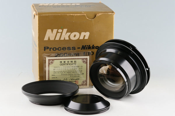 Nikon Process-Nikkor 260mm F/10 Lens With Box #52091L4