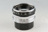 Nikon W-NIKKOR・C 35mm F/1.8 Lens for Leica L39 CLA By Kanto Camera #52125L4