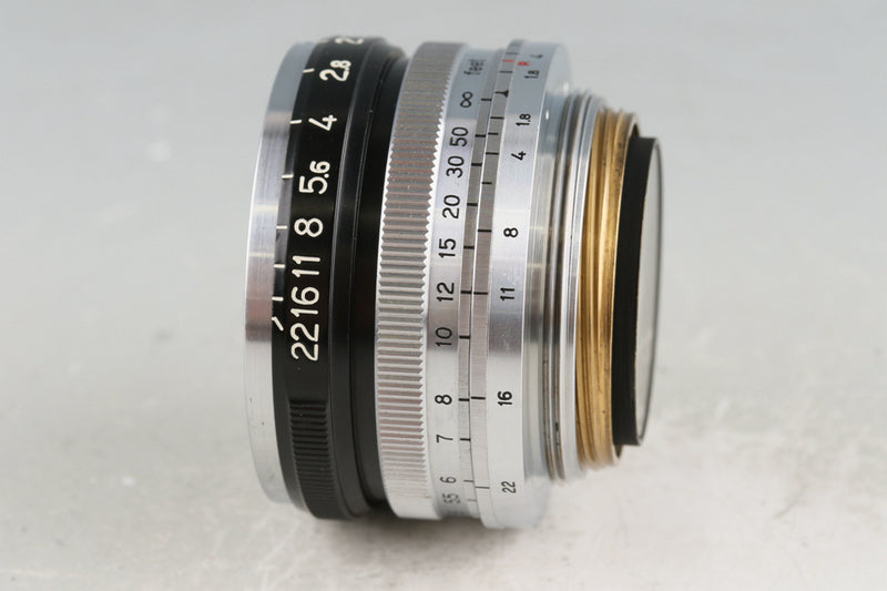 Nikon W-NIKKOR・C 35mm F/1.8 Lens for Leica L39 CLA By Kanto Camera #52125L4