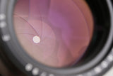 Leica Leitz Summicron-R 90mm F/2 Lens R Cam for Leica R With Box #52311L1