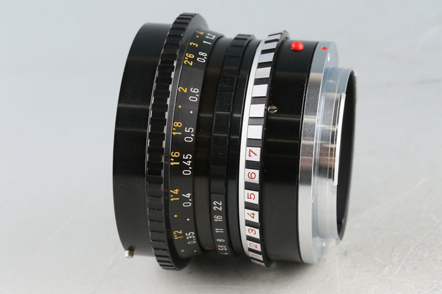 Leica Schneider-Kreuznach PA-Curtagon 35mm F/4 Lens for Leicaflex #523 –  IROHAS SHOP