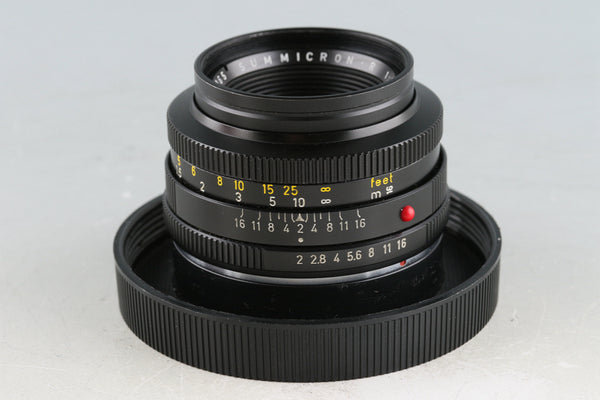 Leica Leitz Summicron-R 50mm F/2 2-Cam Lens for Leica R With Box #52368L1