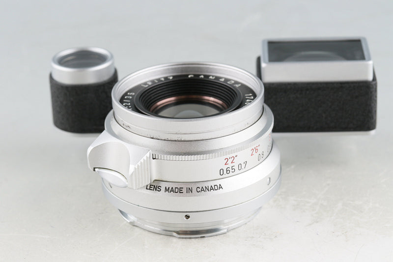 Leica Leitz Summicron 35mm F/2 Lens for Leica M With Box #52369L1