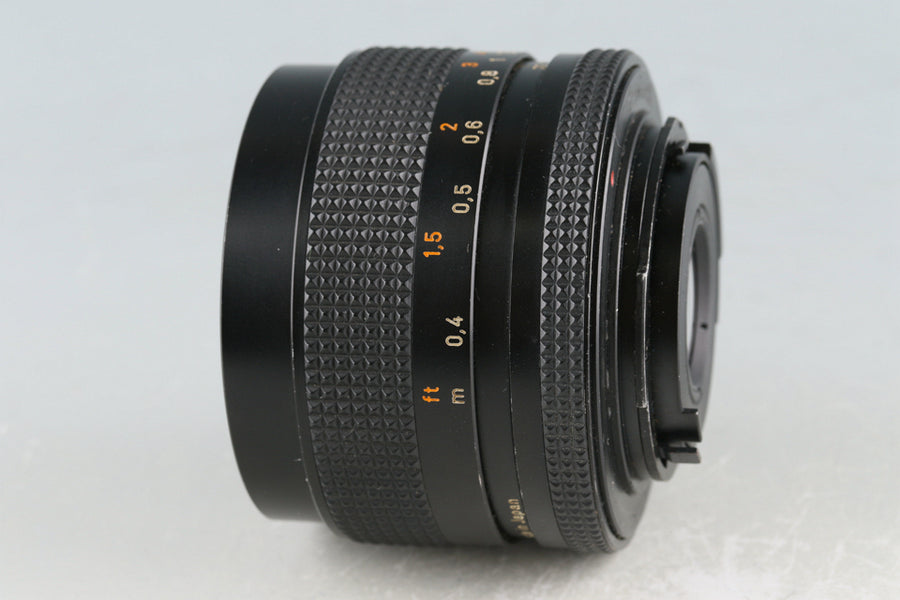 Contax Carl Zeiss Distagon T* 35mm F/2.8 AEJ Lens for CY Mount