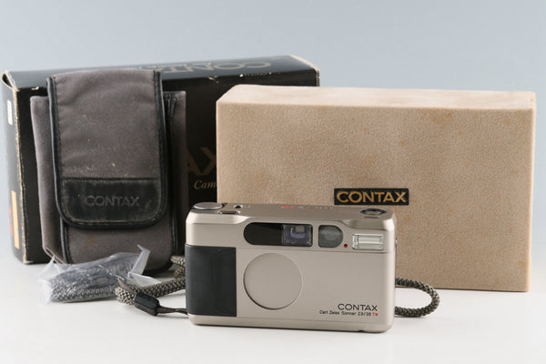 Contax T2 35mm Point & Shoot Film Camera With Box #52409L8