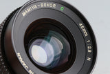 Mamiya-Sekor C 45mm F/2.8 N Lens for Mamiya 645 #52415H12