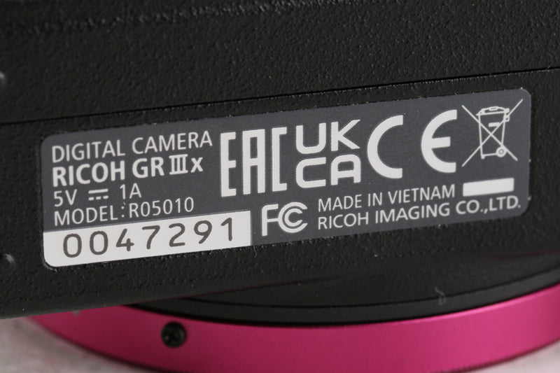 Ricoh GR IIIx Digital Camera With Box #52429L8