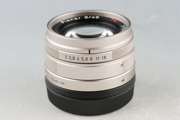 Contax Carl Zeiss Planar T* 45mm F/2 Lens for G1/G2 #52486A2