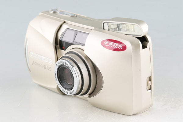 Olympus μ-III 120 35mm Point & Shoot Film Camera #52491D4#AU