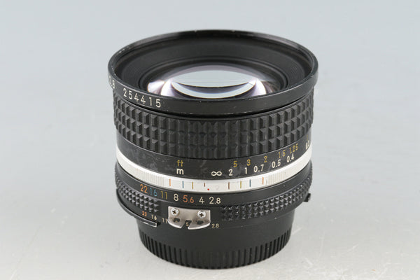 Nikon Nikkor 20mm F/2.8 Ais Lens #52544H12