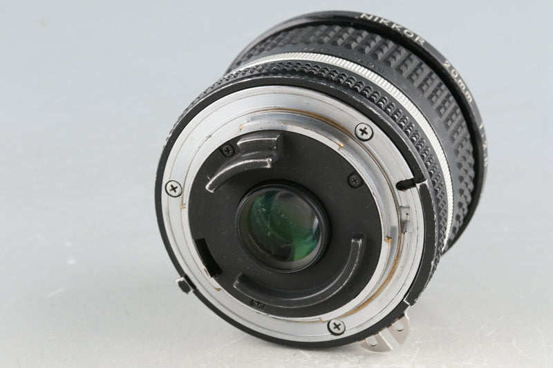 Nikon Nikkor 20mm F/2.8 Ais Lens #52544H12
