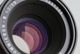 Leica Leitz Summicron-R 50mm F/2 Lens R Cam for Leica R #52567T
