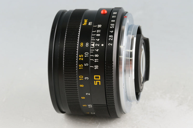 Leica Leitz Summicron-R 50mm F/2 Lens R Cam for Leica R #52567T