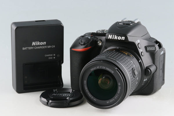 Nikon D5600 + AF-P DX Nikkor 18-55mm F/3.5-5.6 G VR Lens *Shutter Count:113 #52600G41