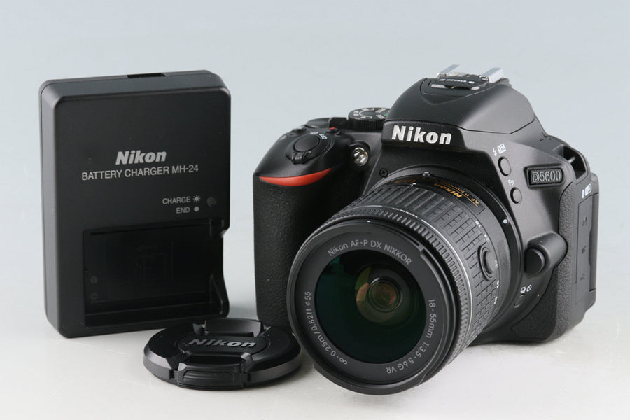 Nikon D5600 + AF-P DX Nikkor 18-55mm F/3.5-5.6 G VR Lens *Shutter Count:113  #52600G41