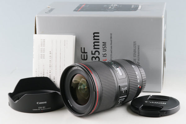 Canon EF 16-35mm F/4 L IS USM Lens With Box #52616L3