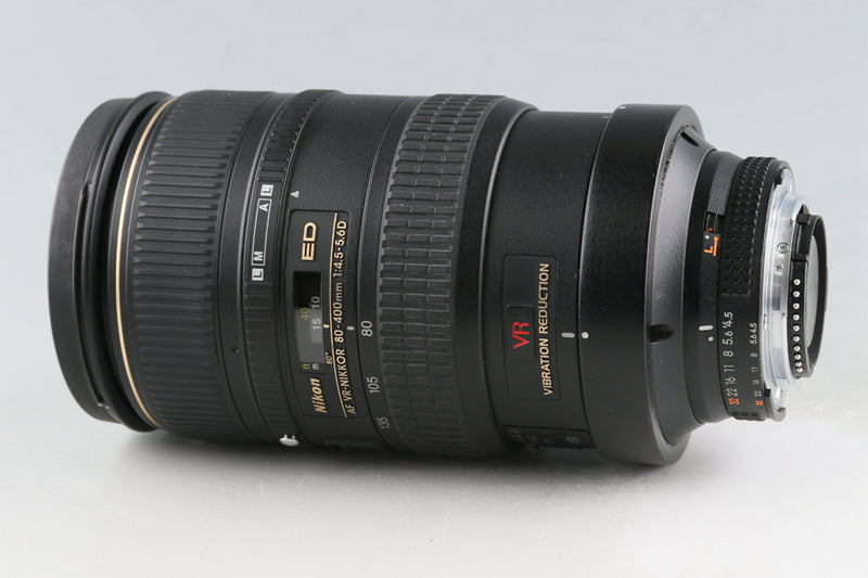 Nikon AF VR-NIKKOR ED 80-400mm F/4.5-5.6 D Lens With Box #52619L5
