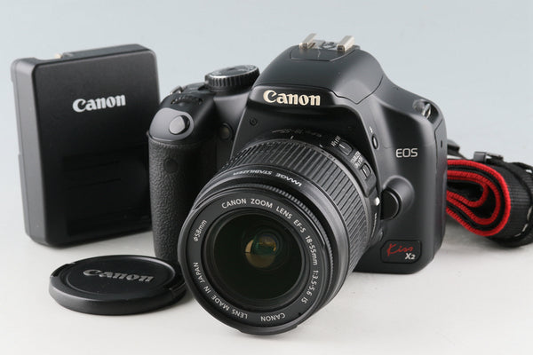 Canon Eos KissX2 + EF-S 18-55mm F/3.5-5.6 IS Lens #52778G33