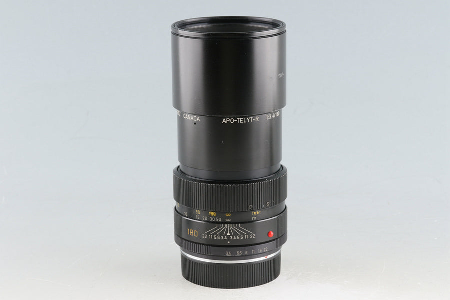 Leica Apo-Telyt-R 180mm F/3.4 3-cam Lens for Leica R #52800T – IROHAS SHOP