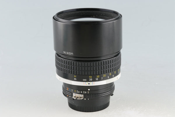 Nikon Nikkor 135mm F/2 Ais Lens #52807A3