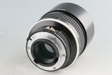 Nikon Nikkor 135mm F/2 Ais Lens #52807A3