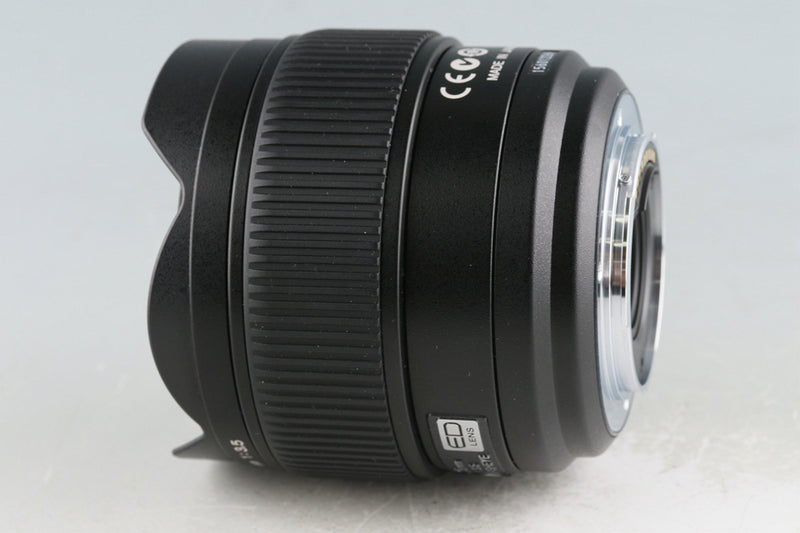 Olympus Zuiko Digital 8mm F/3.5 Lens for 4/3 #52907F5 – IROHAS SHOP