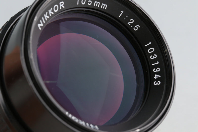 Nikon Nikkor 105mm F/2.5 Ais Lens #52922A5