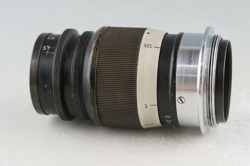 Leica Leitz Elmar 90mm F/4 Lens for Leica L39 #52934T