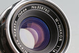 Nikon W-Nikkor 35mm F/1.8 Lens for Nikon S #52960H12