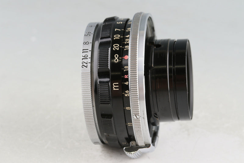 Nikon W-Nikkor 35mm F/1.8 Lens for Nikon S #52960H12