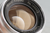 Tokyo Kogaku Topcor 50mm F/2 Lens for Leica L39 #52967C2