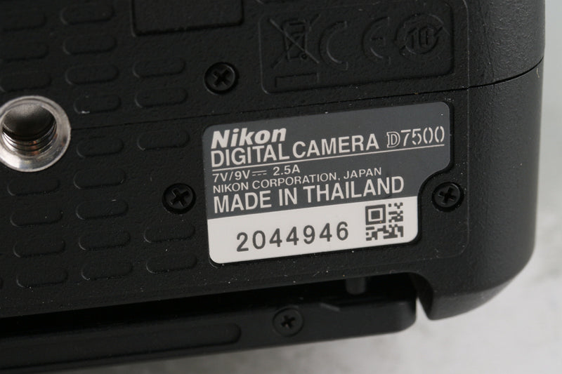 Nikon D7500 Digital SLR Camera *Shutter Count:13413 #52983E5