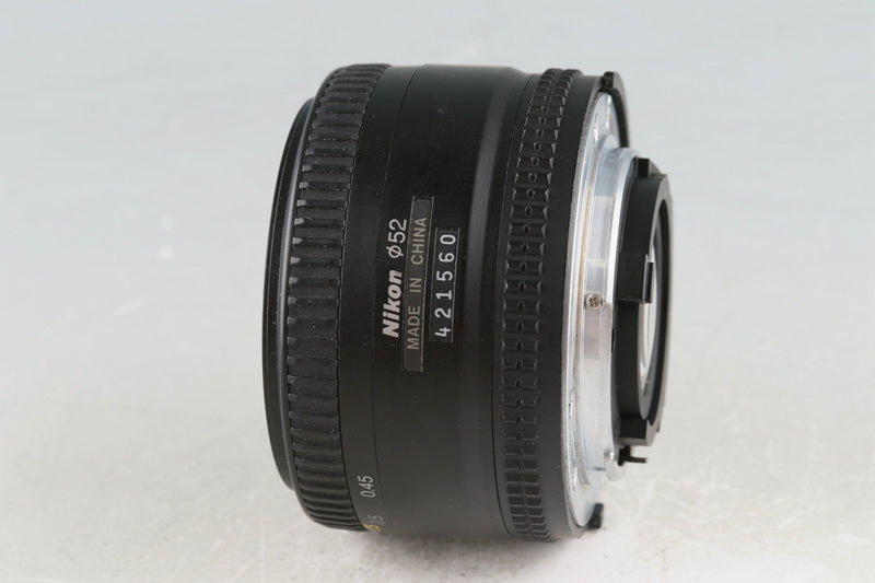 Nikon AF Nikkor 50mm F/1.8 D Lens #52986H21