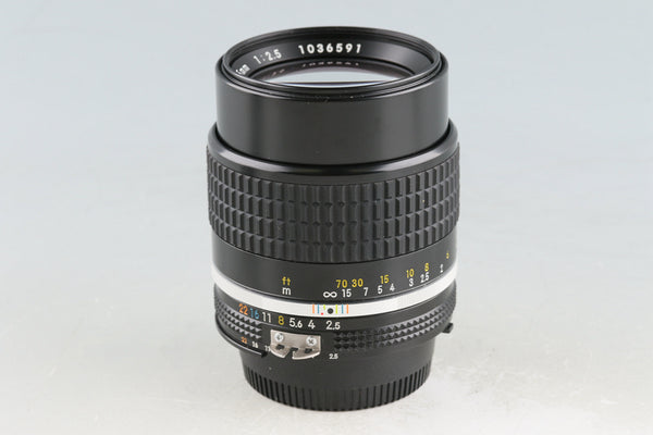 Nikon Nikkor 105mm F/2.5 Ais Lens #53034A5