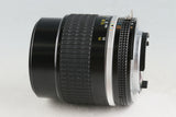 Nikon Nikkor 105mm F/2.5 Ais Lens #53034A5