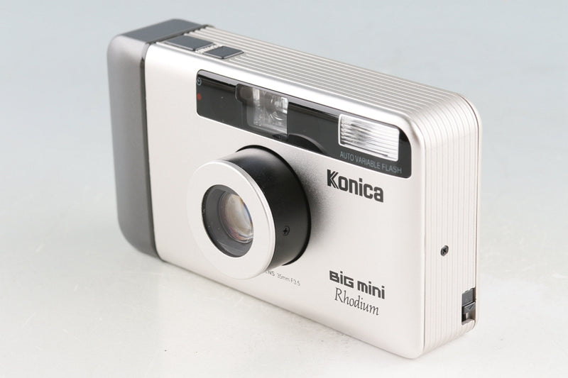 Konica BiG mini Rhodium 35mm Compact Film Camera With Box #53036L8